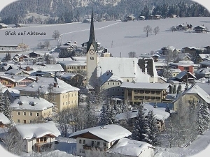 Blick vom Haus Dreier auf Abtenau
