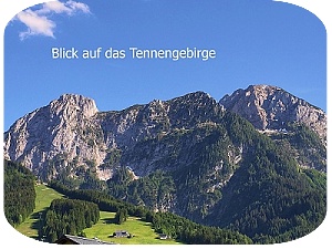 Blick auf das Tennengebirge